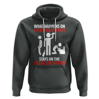 Bachelor Party Hoodie What Happens On The Bachelor Party Stays On The Bachelor Party - Wonder Print Shop