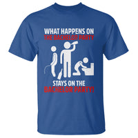 Bachelor Party T Shirt What Happens On The Bachelor Party Stays On The Bachelor Party - Wonder Print Shop