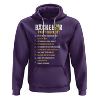 Bachelor Party Hoodie Bachelor Party Checklist Funny - Wonder Print Shop