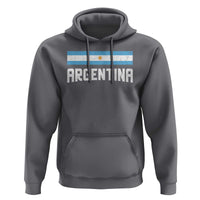 Argentina Hoodie ARG Throwback Retro Vintage Argentine Flag - Wonder Print Shop