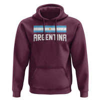 Argentina Hoodie ARG Throwback Retro Vintage Argentine Flag - Wonder Print Shop