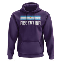 Argentina Hoodie ARG Throwback Retro Vintage Argentine Flag - Wonder Print Shop