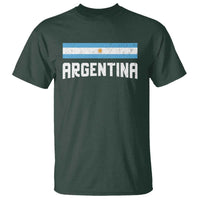 Argentina T Shirt ARG Throwback Retro Vintage Argentine Flag - Wonder Print Shop