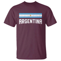Argentina T Shirt ARG Throwback Retro Vintage Argentine Flag - Wonder Print Shop