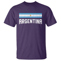 Argentina T Shirt ARG Throwback Retro Vintage Argentine Flag - Wonder Print Shop