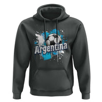Argentina Football Hoodie Argentine Flag Ftbol Lover - Wonder Print Shop