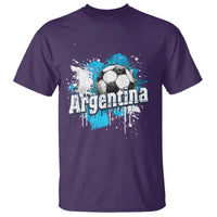 Argentina Football T Shirt Argentine Flag Ftbol Lover - Wonder Print Shop
