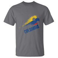 Colombia Football T Shirt Colombian Flag Futbol Soccer Lover - Wonder Print Shop