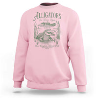 Alligators for Human Rights Sweatshirt Save Everglades Alcatraz - Wonder Print Shop