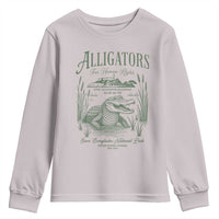 Alligators for Human Rights Youth Sweatshirt Save Everglades Alcatraz - Wonder Print Shop