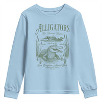 Alligators for Human Rights Youth Sweatshirt Save Everglades Alcatraz - Wonder Print Shop