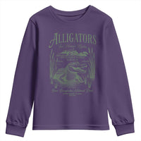 Alligators for Human Rights Youth Sweatshirt Save Everglades Alcatraz - Wonder Print Shop