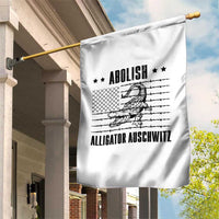 Abolish Alligator Prison Garden Flag Stop Alcatraz Sace Everglades - Wonder Print Shop