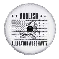 Abolish Alligator Prison Spare Tire Cover Stop Alcatraz Sace Everglades - Wonder Print Shop