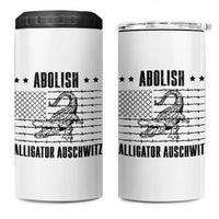 Abolish Alligator Prison 4 in 1 Can Cooler Tumbler Stop Alcatraz Sace Everglades - Wonder Print Shop