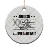 Abolish Alligator Prison Ceramic Ornament Stop Alcatraz Sace Everglades - Wonder Print Shop