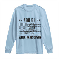 Abolish Alligator Prison Long Sleeve Shirt Stop Alcatraz Sace Everglades - Wonder Print Shop