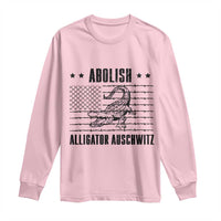 Abolish Alligator Prison Long Sleeve Shirt Stop Alcatraz Sace Everglades - Wonder Print Shop