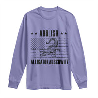 Abolish Alligator Prison Long Sleeve Shirt Stop Alcatraz Sace Everglades - Wonder Print Shop