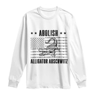 Abolish Alligator Prison Long Sleeve Shirt Stop Alcatraz Sace Everglades - Wonder Print Shop