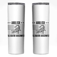 Abolish Alligator Prison Skinny Tumbler Stop Alcatraz Sace Everglades - Wonder Print Shop