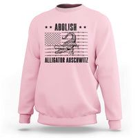 Abolish Alligator Prison Sweatshirt Stop Alcatraz Sace Everglades - Wonder Print Shop
