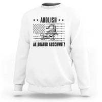 Abolish Alligator Prison Sweatshirt Stop Alcatraz Sace Everglades - Wonder Print Shop