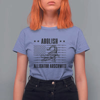 Abolish Alligator Prison T Shirt For Women Stop Alcatraz Sace Everglades - Wonder Print Shop
