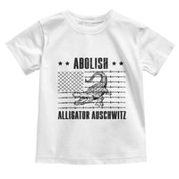 Abolish Alligator Prison Toddler T Shirt Stop Alcatraz Sace Everglades - Wonder Print Shop