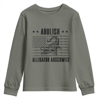 Abolish Alligator Prison Youth Sweatshirt Stop Alcatraz Sace Everglades - Wonder Print Shop