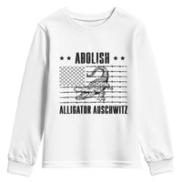 Abolish Alligator Prison Youth Sweatshirt Stop Alcatraz Sace Everglades - Wonder Print Shop