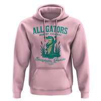 Alligators Against Alcatraz Hoodie Everglades Florida for Human Rights - Wonder Print Shop