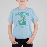 Alligators Against Alcatraz T Shirt For Kid Everglades Florida for Human Rights - Wonder Print Shop