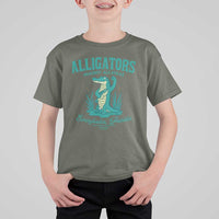 Alligators Against Alcatraz T Shirt For Kid Everglades Florida for Human Rights - Wonder Print Shop