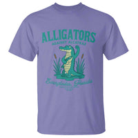 Alligators Against Alcatraz T Shirt Everglades Florida for Human Rights - Wonder Print Shop