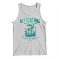 Alligators Against Alcatraz Tank Top Everglades Florida for Human Rights - Wonder Print Shop