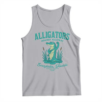 Alligators Against Alcatraz Tank Top Everglades Florida for Human Rights - Wonder Print Shop