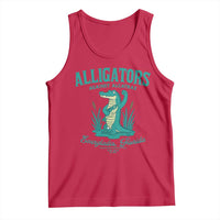 Alligators Against Alcatraz Tank Top Everglades Florida for Human Rights - Wonder Print Shop