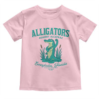 Alligators Against Alcatraz Toddler T Shirt Everglades Florida for Human Rights - Wonder Print Shop