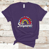 Hispanic Heritage Month T Shirt Hispanic Countries Flags Rainbow Hispanic Heritage Month - Wonder Print Shop