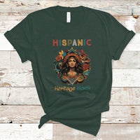 Hispanic Heritage Month T Shirt Hispanic Heritage Month Proud Hispanic Girl Women - Wonder Print Shop