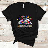 Hispanic Heritage Month T Shirt Proud To Be Hispanic Countries Hispanic Heritage Month - Wonder Print Shop