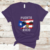 Puerto Rico T Shirt Puerto Rico Flag Spirit Animal Coqui Frog Puerto Rican Boricua - Wonder Print Shop