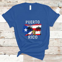 Puerto Rico T Shirt Puerto Rico Flag Spirit Animal Coqui Frog Puerto Rican Boricua - Wonder Print Shop