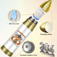 Cute Gilmore Ghouls Halloween Ghost Bullet Tumbler Cozy Fall Aesthetic with Pumpkin Spice and Books - Wonder Print Shop