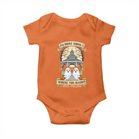 Gilmore Ghouls Halloween Ghost Baby Onesie Cute Couple Spooky Boo with Fall Gazebo - Wonder Print Shop