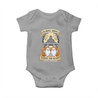 Gilmore Ghouls Halloween Ghost Baby Onesie Cute Couple Spooky Boo with Fall Gazebo - Wonder Print Shop