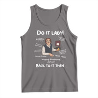 Do It Lady and Back To It Then Tank Top Funny Office Joke Vintage Mustache Guy Meme - Wonder Print Shop
