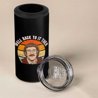 Retro Well Back To It Then 4 in 1 Can Cooler Tumbler Funny Office Joke Vintage Mustache Guy Meme - Wonder Print Shop