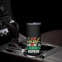 Eat Sleep Grow a Garden Repeat Skinny Tumbler Funny Gamer-Inspired Gardening Gift for Plant Lovers - Wonder Print Shop